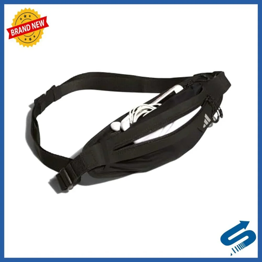 Running Waist Pack with Adjustable Belt, Compression Fabric, 0.75L Capacity